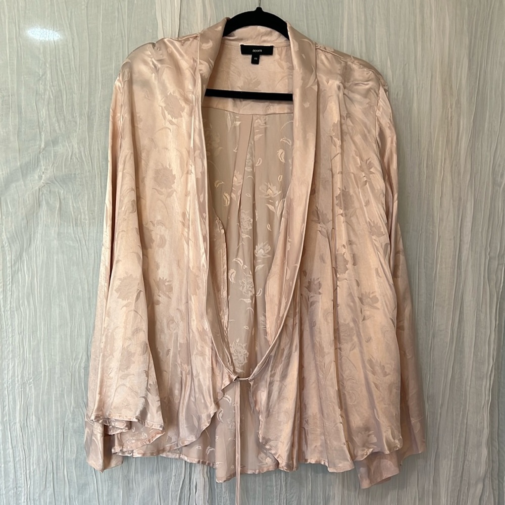 Aeom Vici Floral Kimono | Size Medium | Open Front Blouse